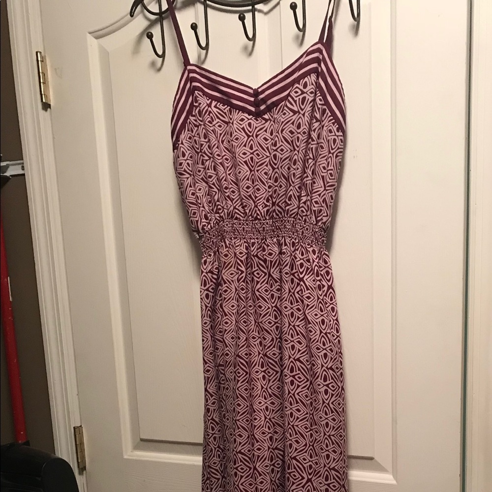 Loft Maxi Dress Size Medium Purple Dress